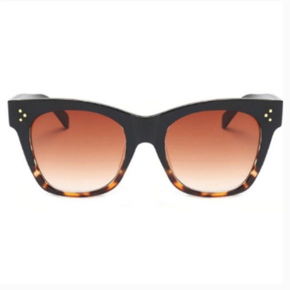 Vintage Inspired Luxe Black Leopard Sunglasses - Picture 5 of 8